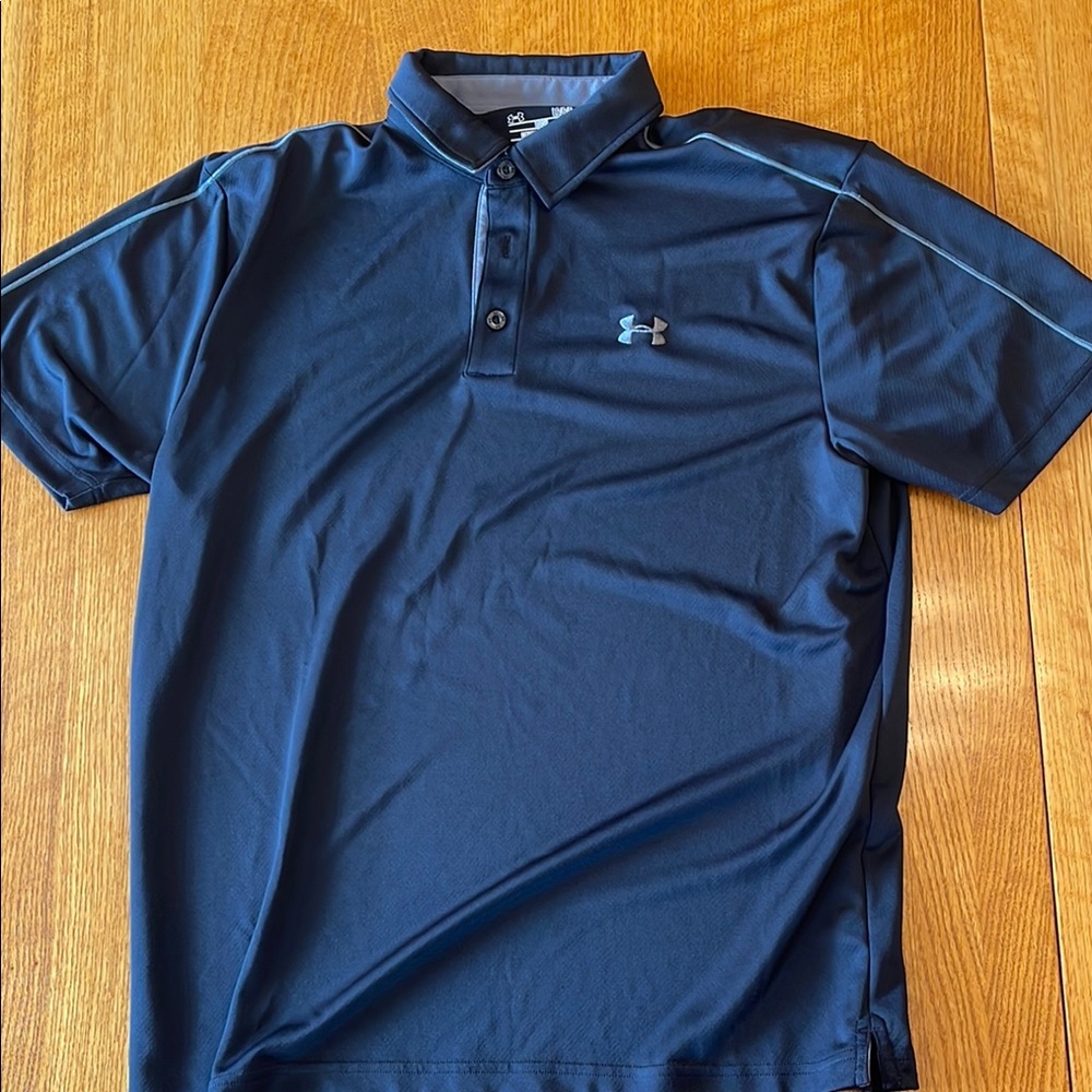 Under Armour Black Performance Polo Shirt